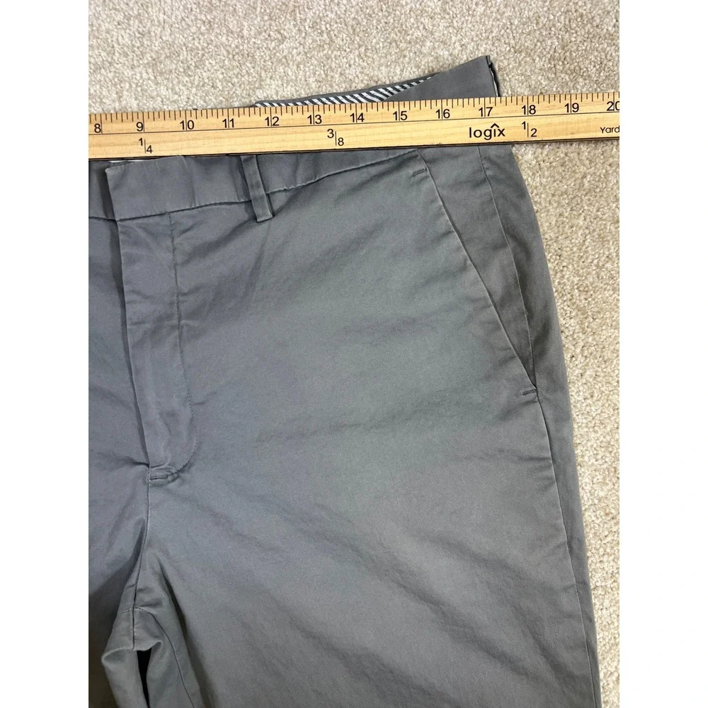 Express Performance Extra Slim Fit Stretch Chinos Mens Pants Gray‎ 34x34 *Read